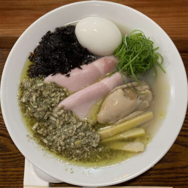 Japan_ramen_むかん牡蠣塩蕎麦味玉