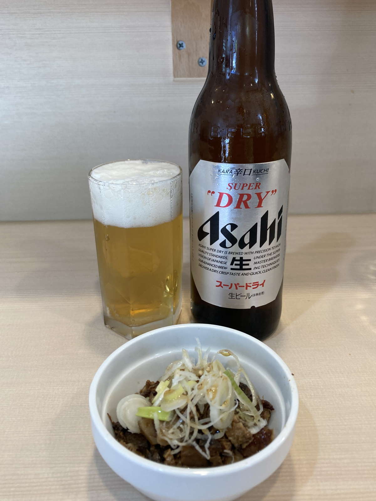 SEIROUらーめん神田店ビール