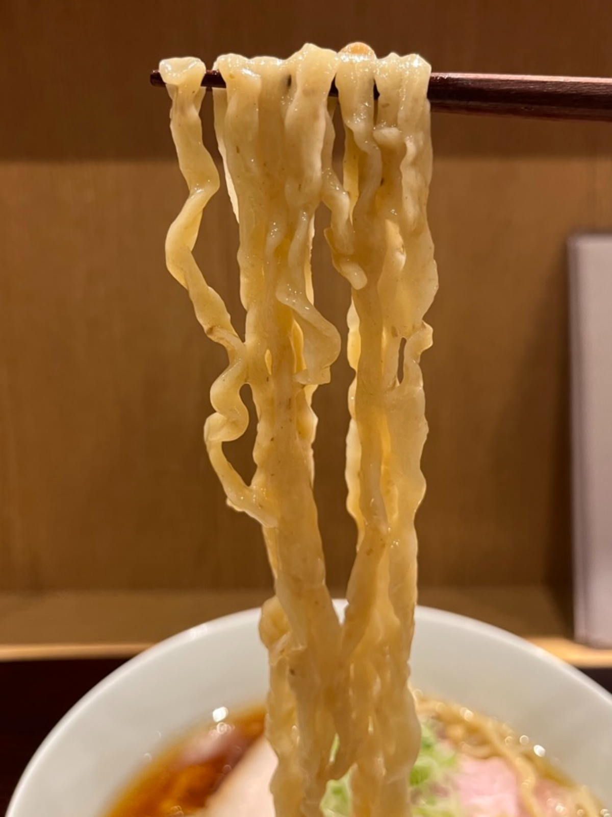 麺みつヰ麺上げ