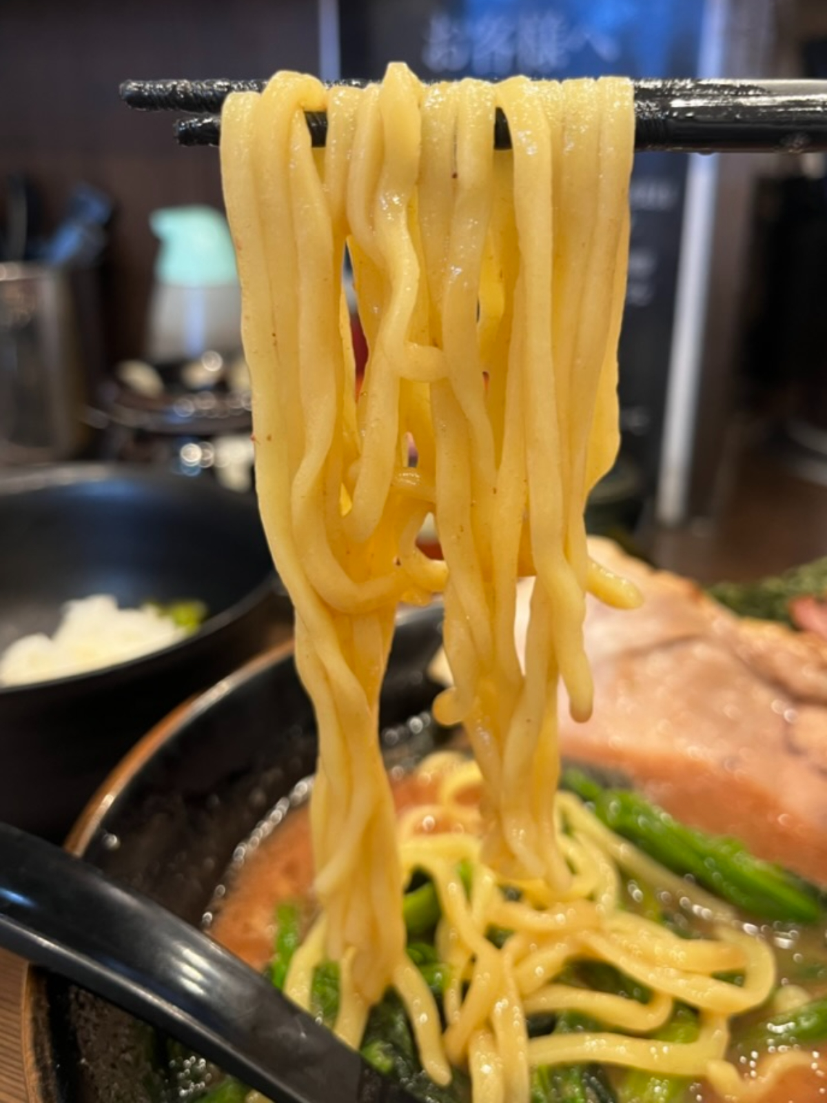 武道家本店麺上げ