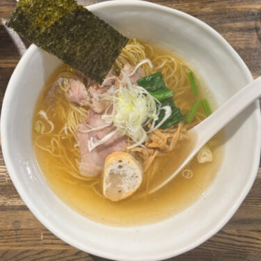 ラーメンチキュウ塩ラーメン