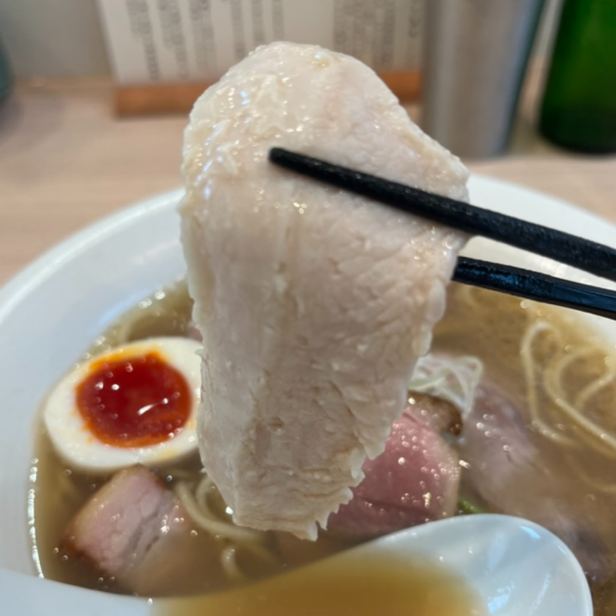 金沢麺つみき鶏チャーシュー