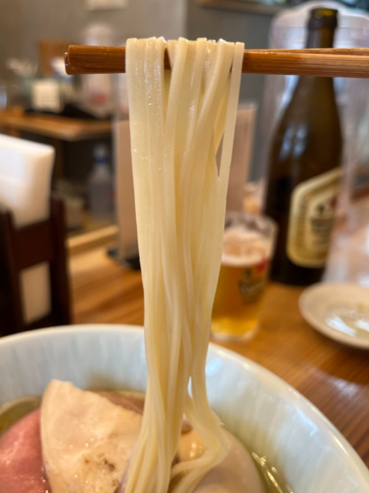 塩そば時空麺上げ