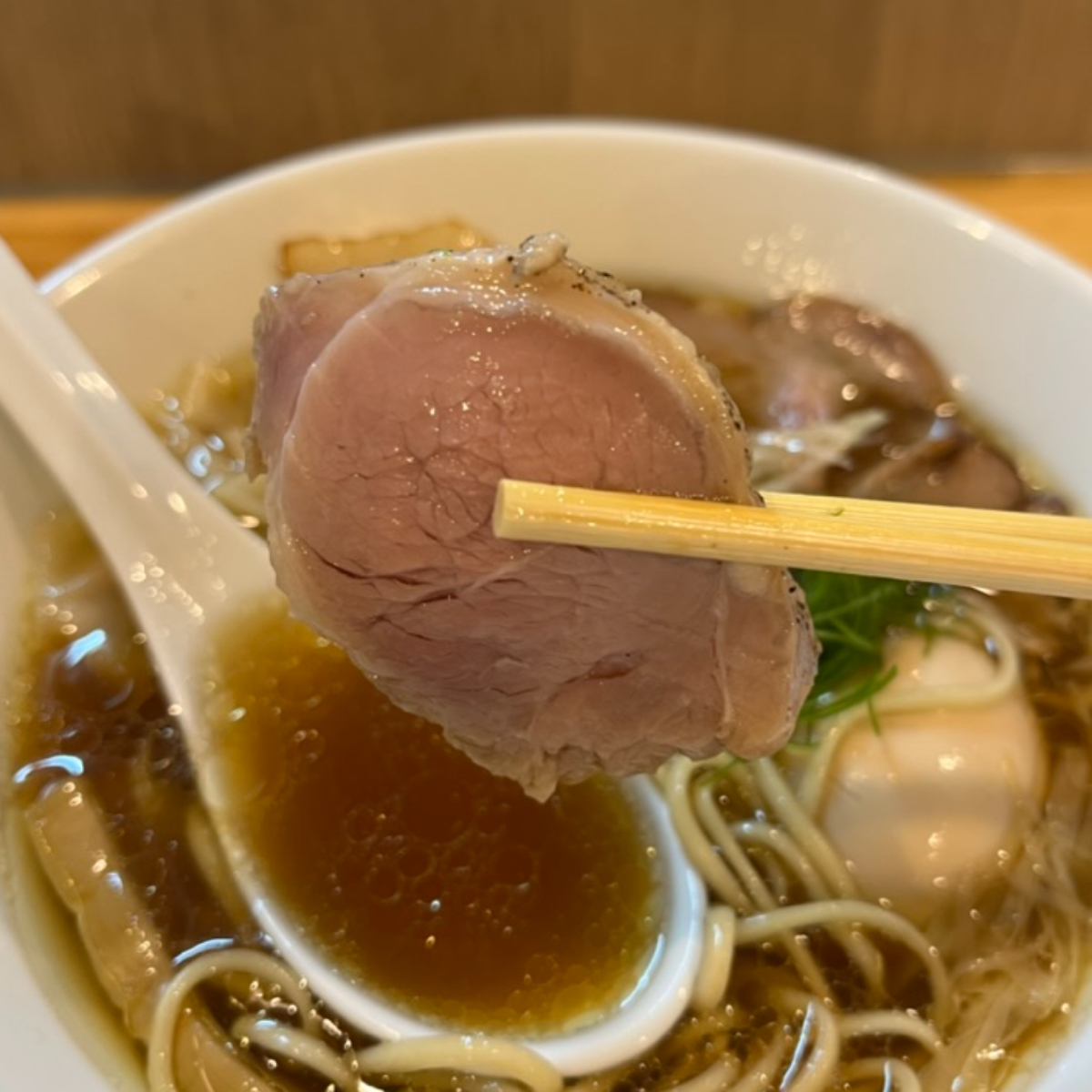 らーめん心麦鶏チャーシュー