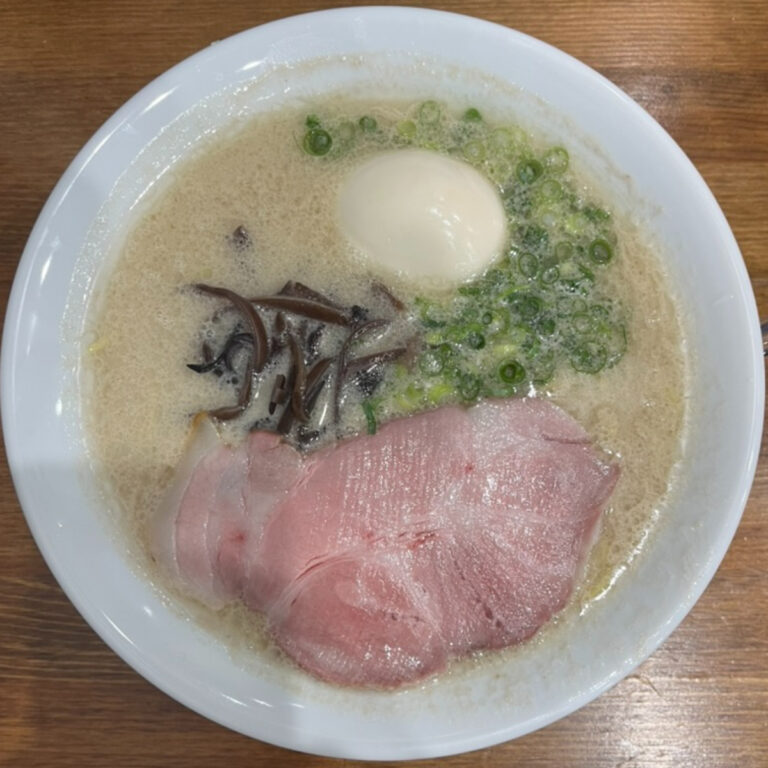 無冠阿佐ヶ谷豚骨ラーメン味玉