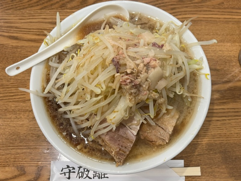 のスた本店太麺ポン酢