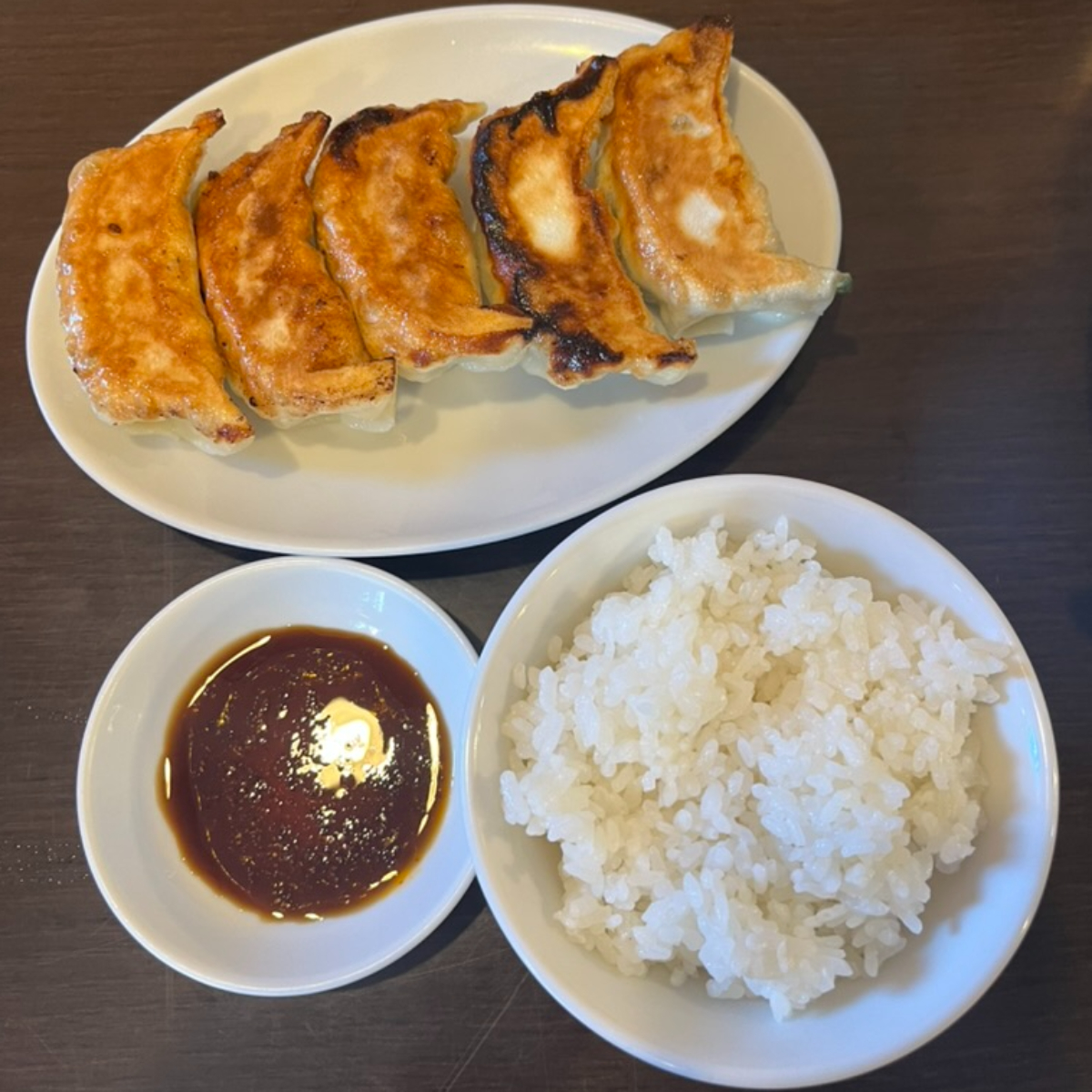 來々軒餃子と小ライス