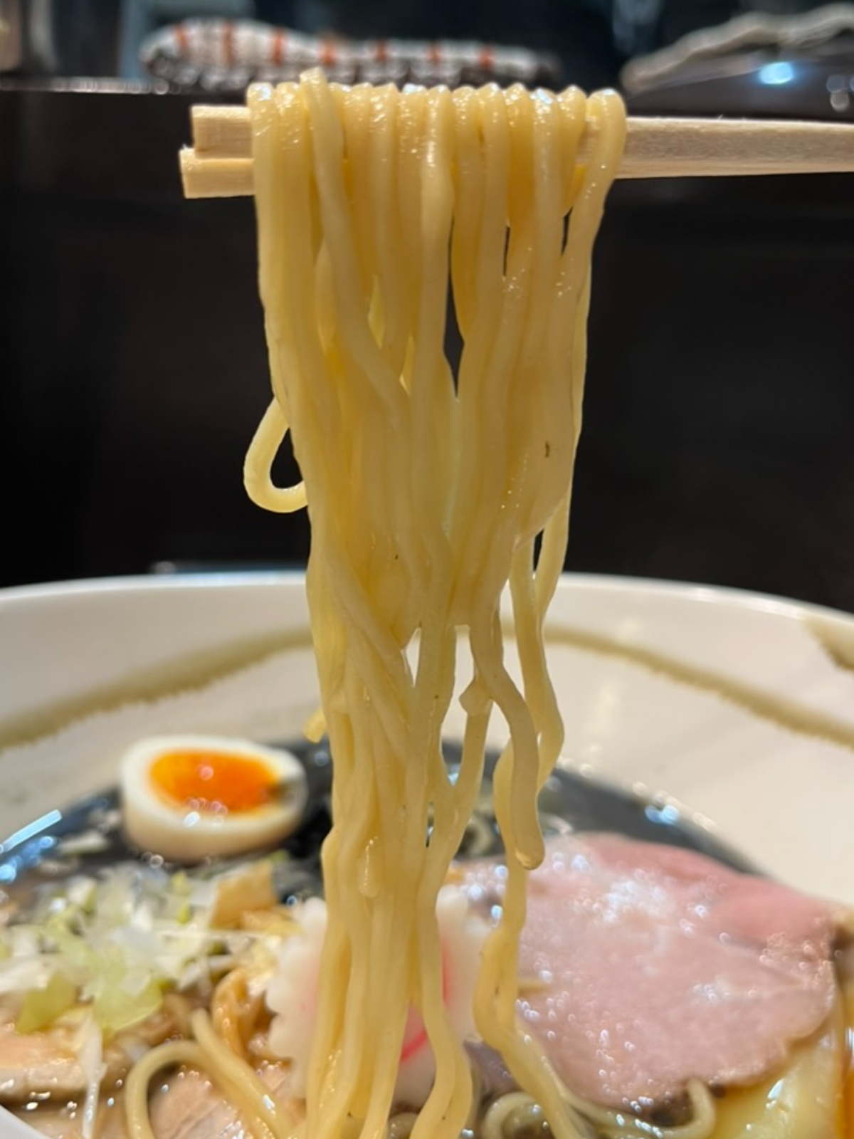 ラーメンニキ新橋麺上げ