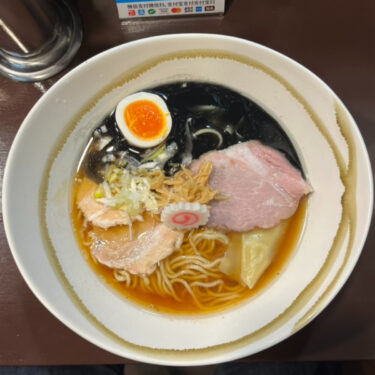 ラーメンニキ新橋特上醤油ラーメン