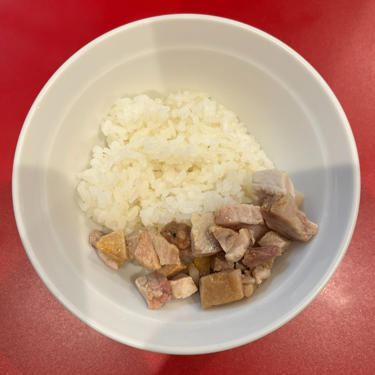 ラーメン濱野家半ライス