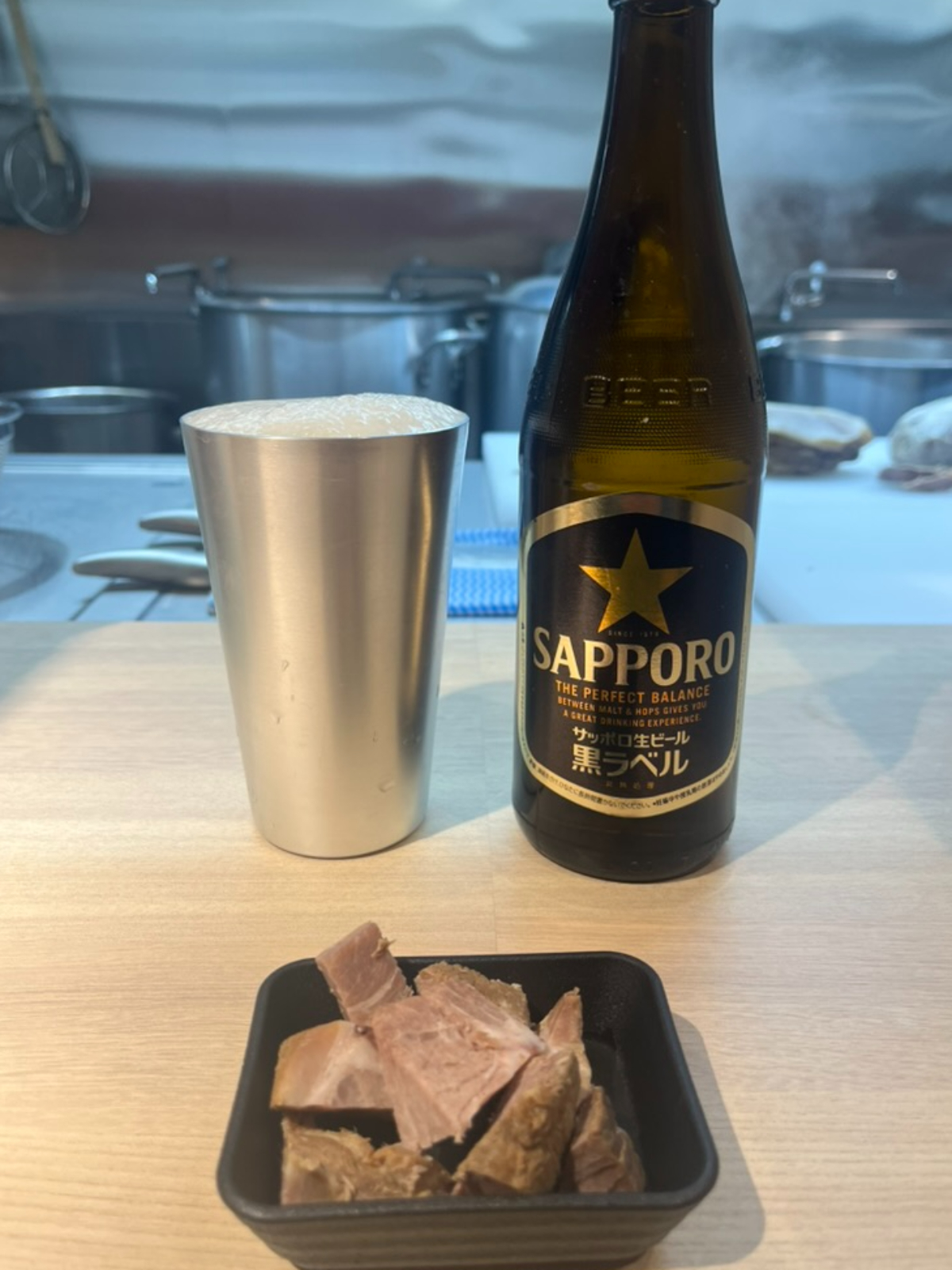 横濱ラーメンあさが家上野店ビール