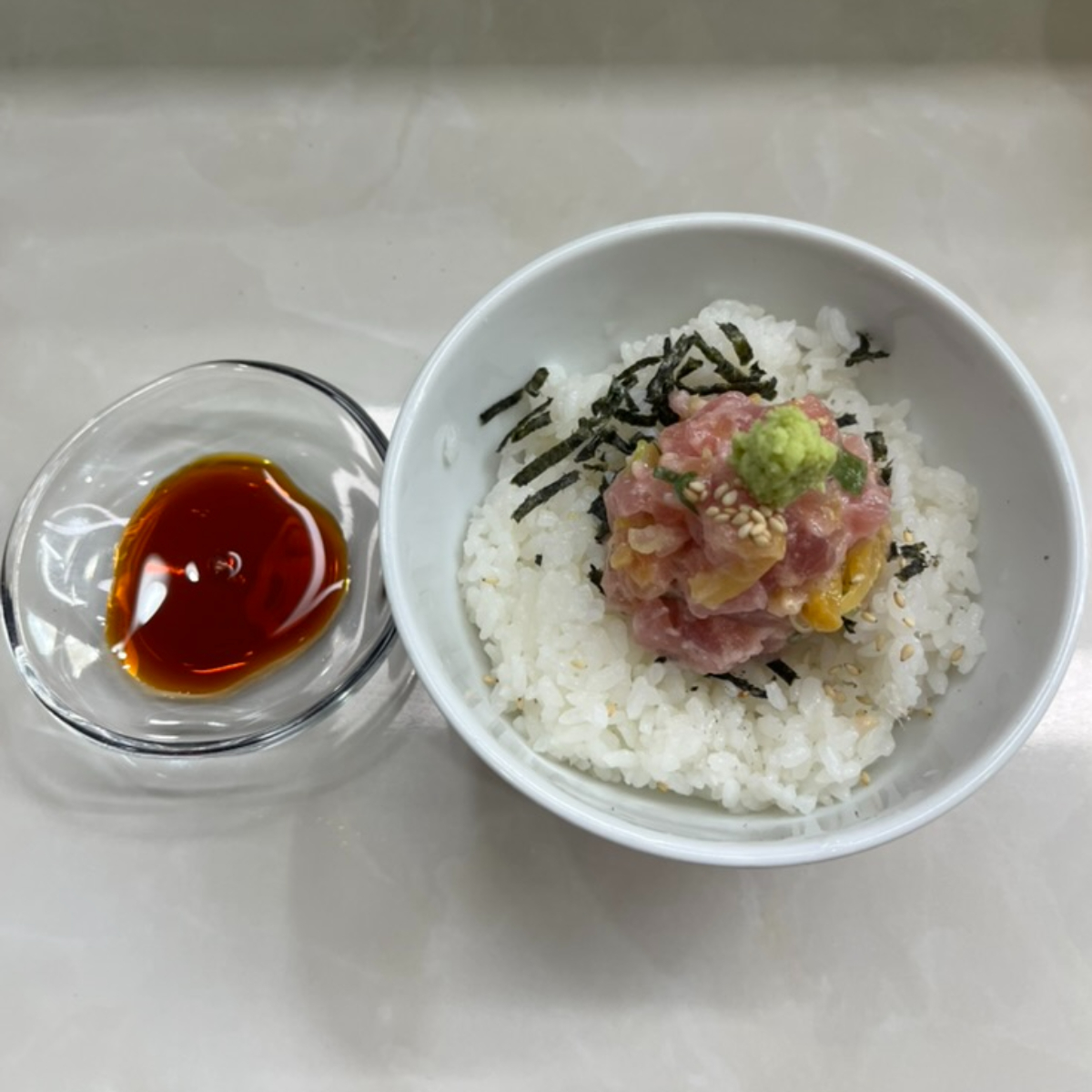 中華そばきくたに鮪ちらし