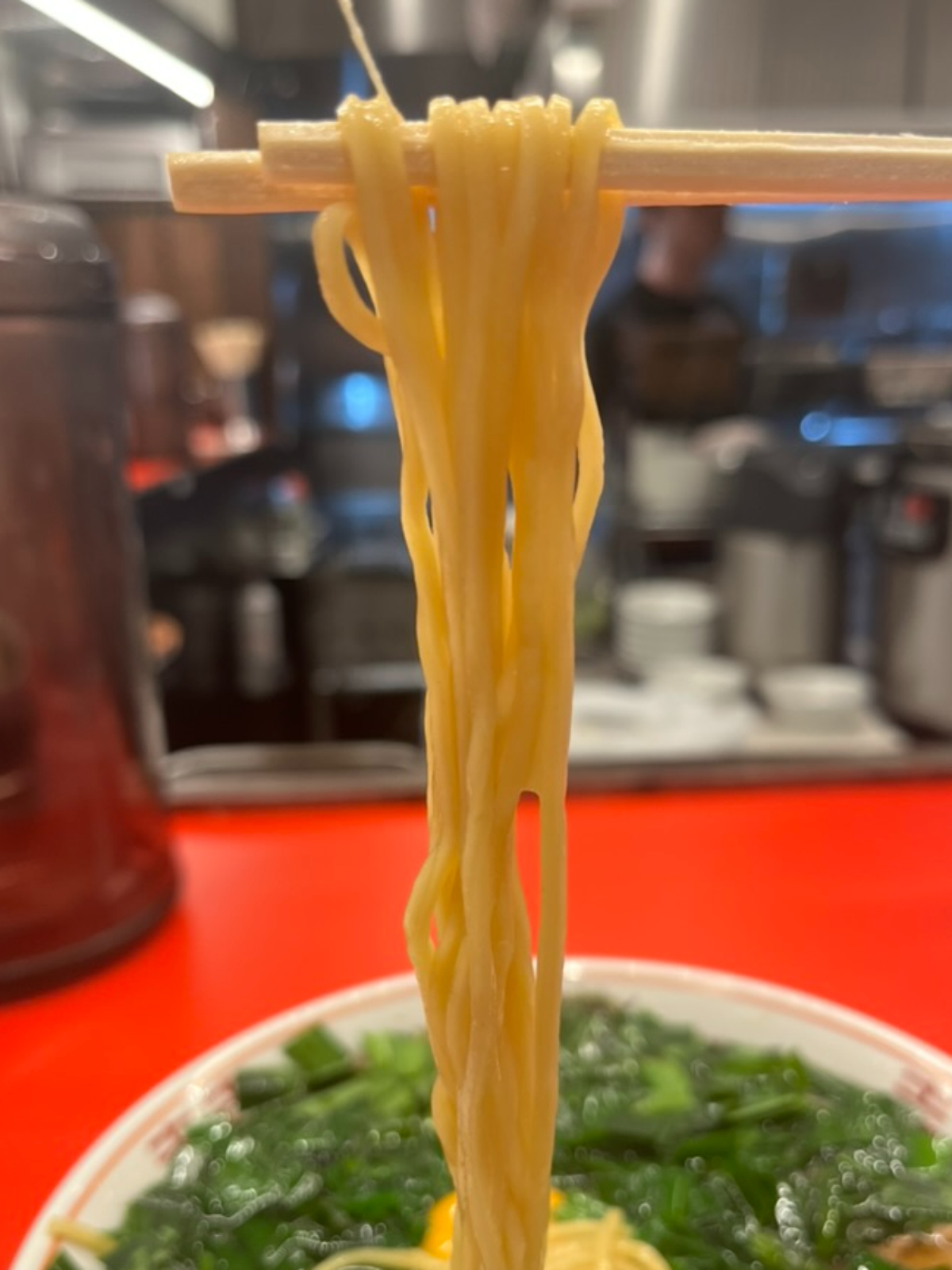 レバニラ中華満腹麺上げ