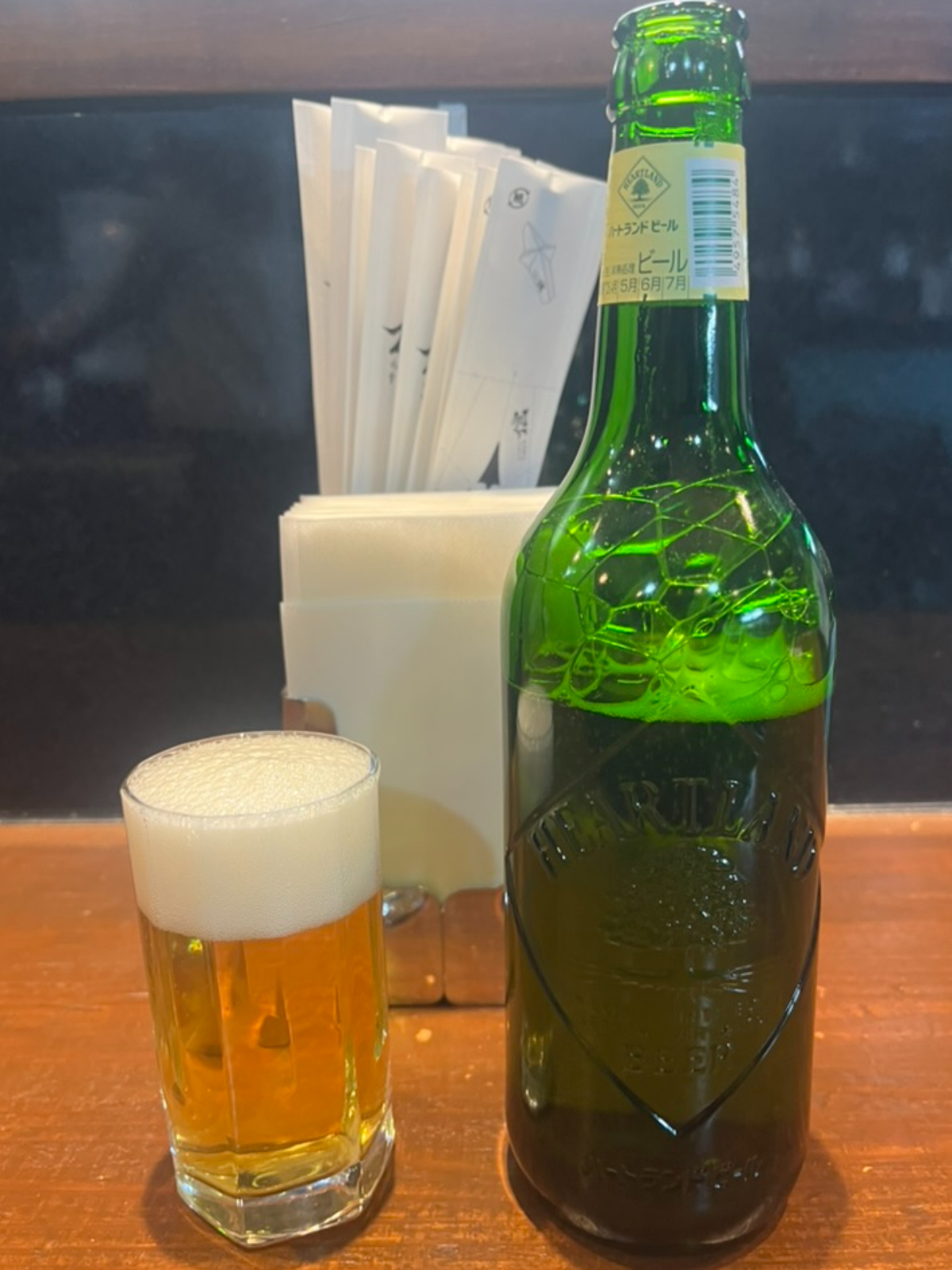 らぁめん信ビール