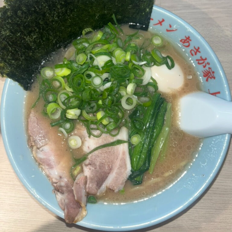 横濱ラーメンあさが家上野店特選ラーメン並
