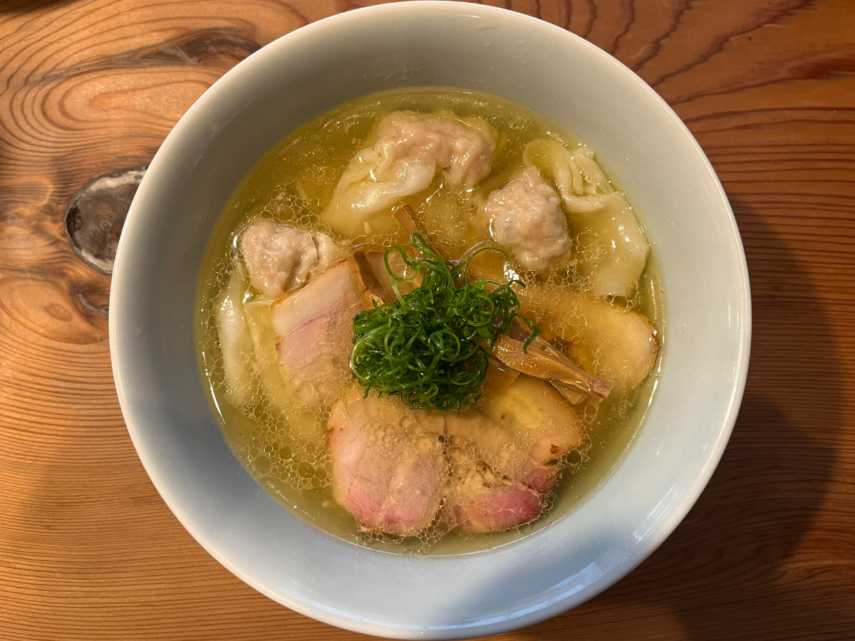 中華そばしば田わんたん塩そば