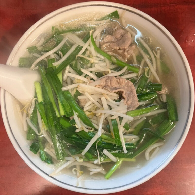 十八番にらもやしそば