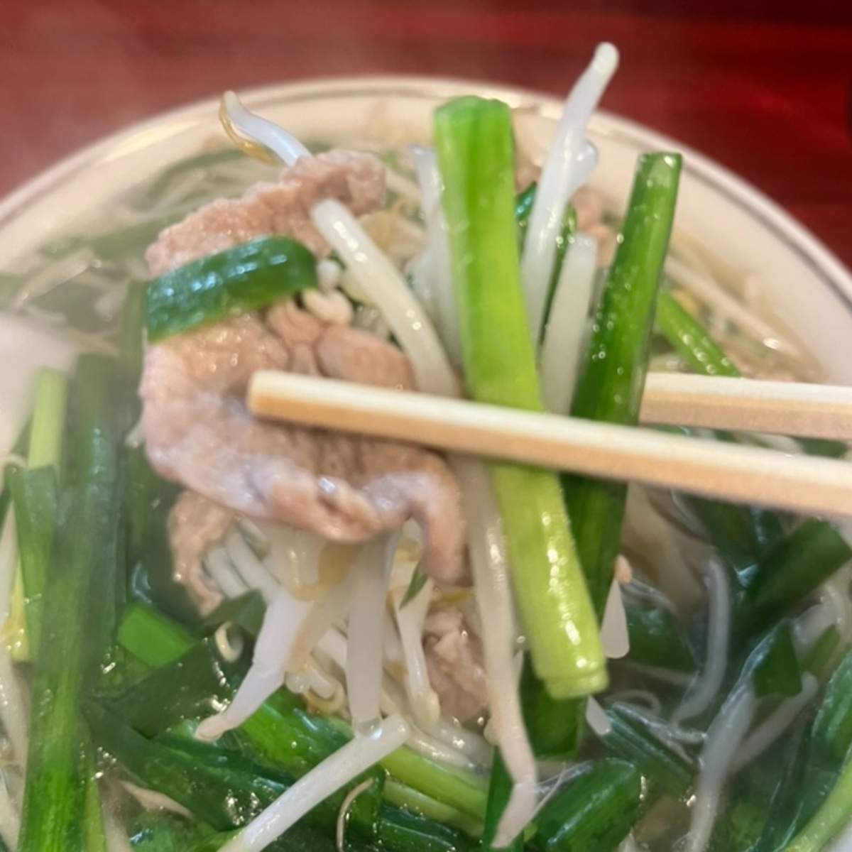 十八番にらもやし炒め