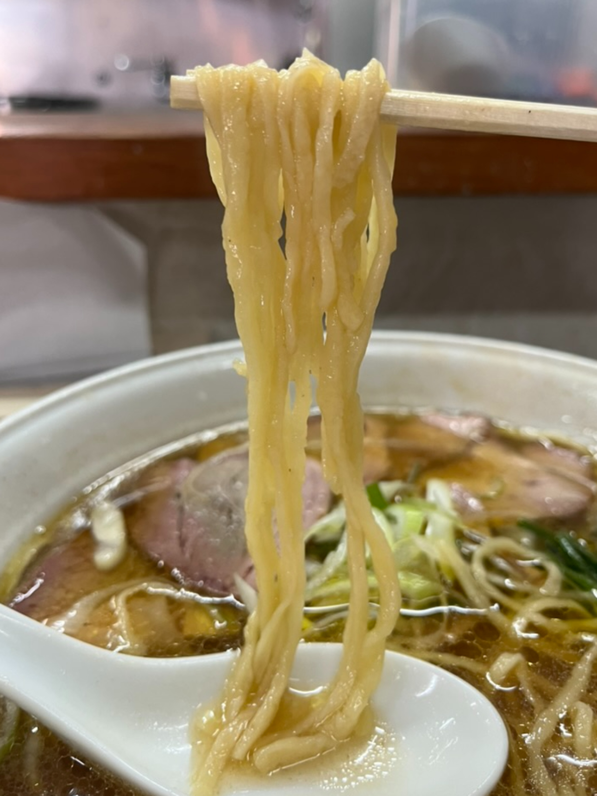 手打焔麺上げ