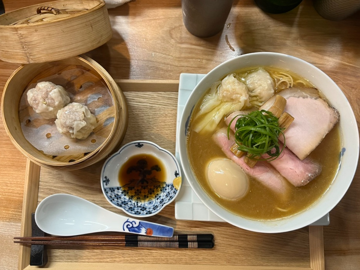 創作麺ひとすじ特上中華そばせいろセット