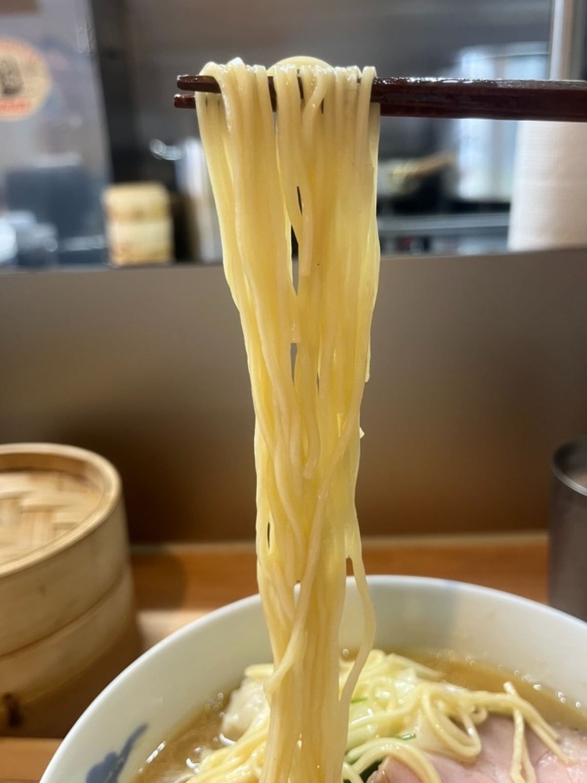 創作麺ひとすじ麺上げ