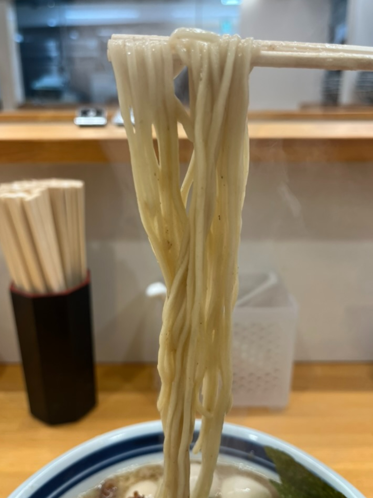 らーめん護什番麺上げ