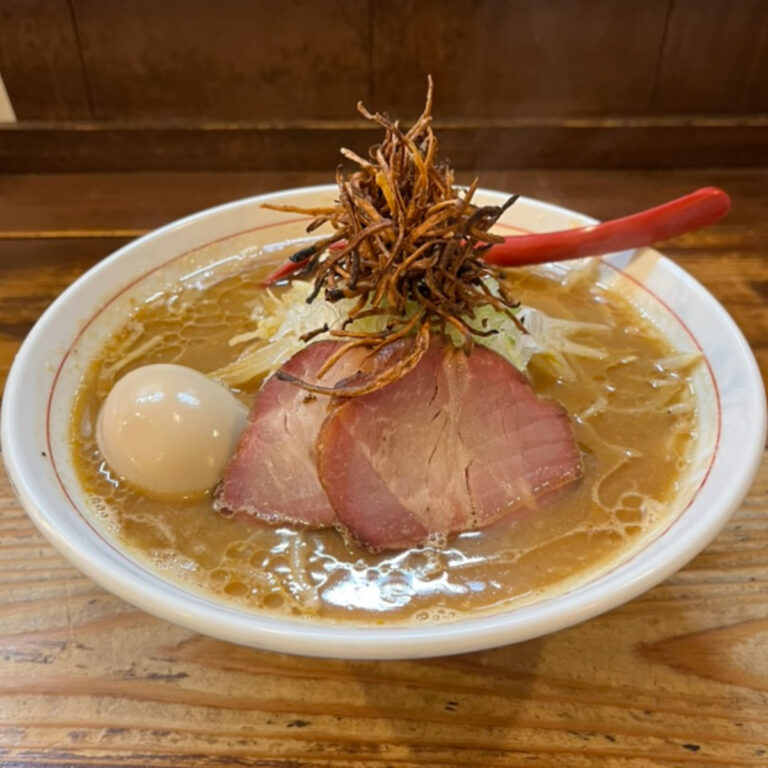 東京味噌らーめん鶉味玉みそ