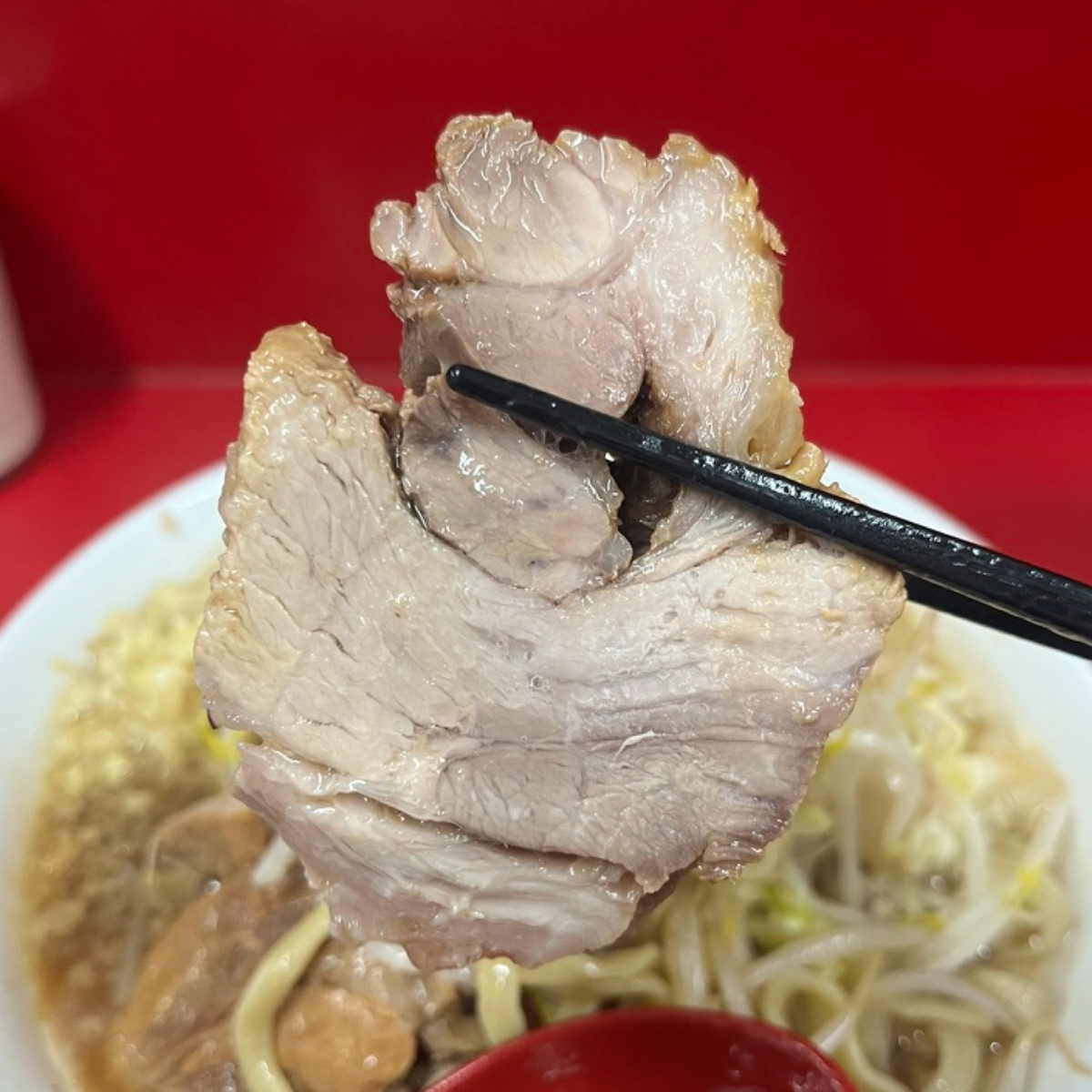 ラーメン二郎大宮公園駅前店ぶた