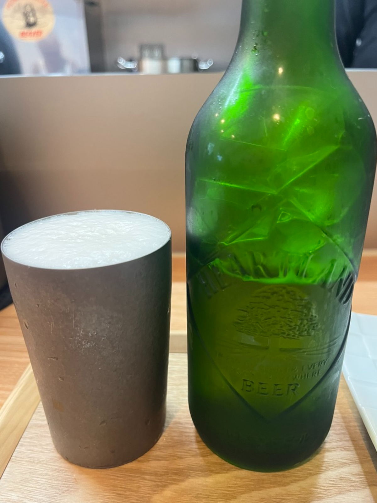 創作麺ひとすじビール