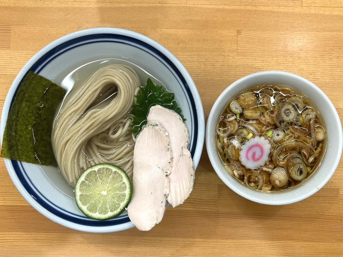 らーめん護什番真鯛の昆布水つけめん並