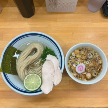 らーめん護什番真鯛の昆布水つけめん並
