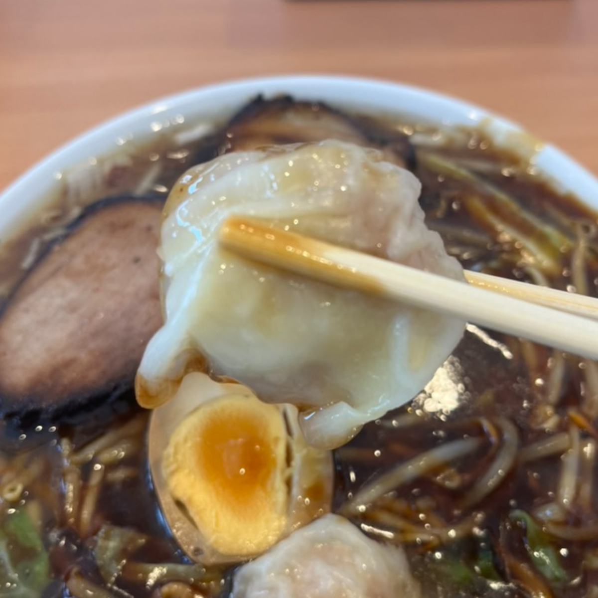 YOKOHAMA中華そばかみ山ワンタン