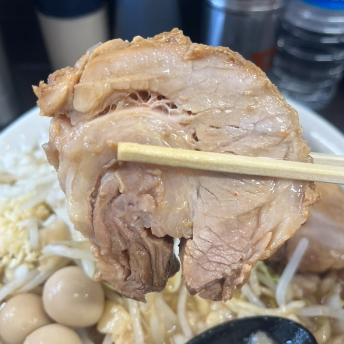 ラーメン二郎川越店ぶた