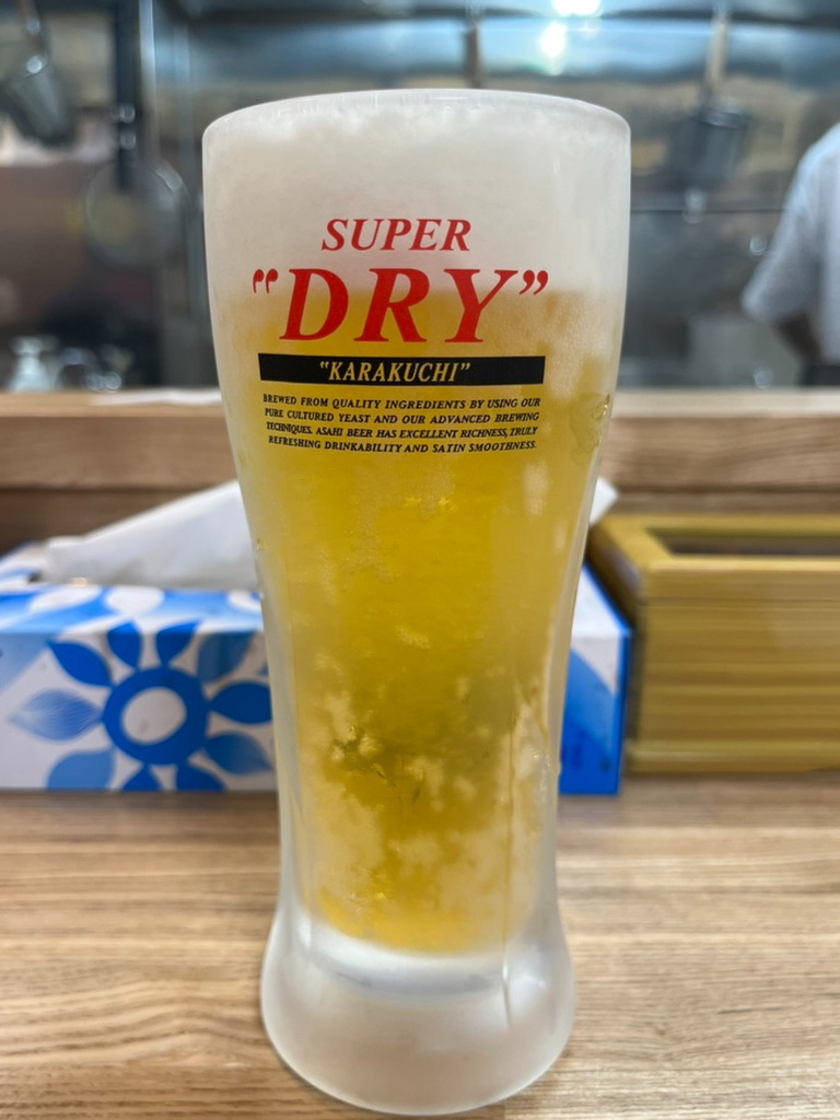 らぁめんふるいちスーパードライ生