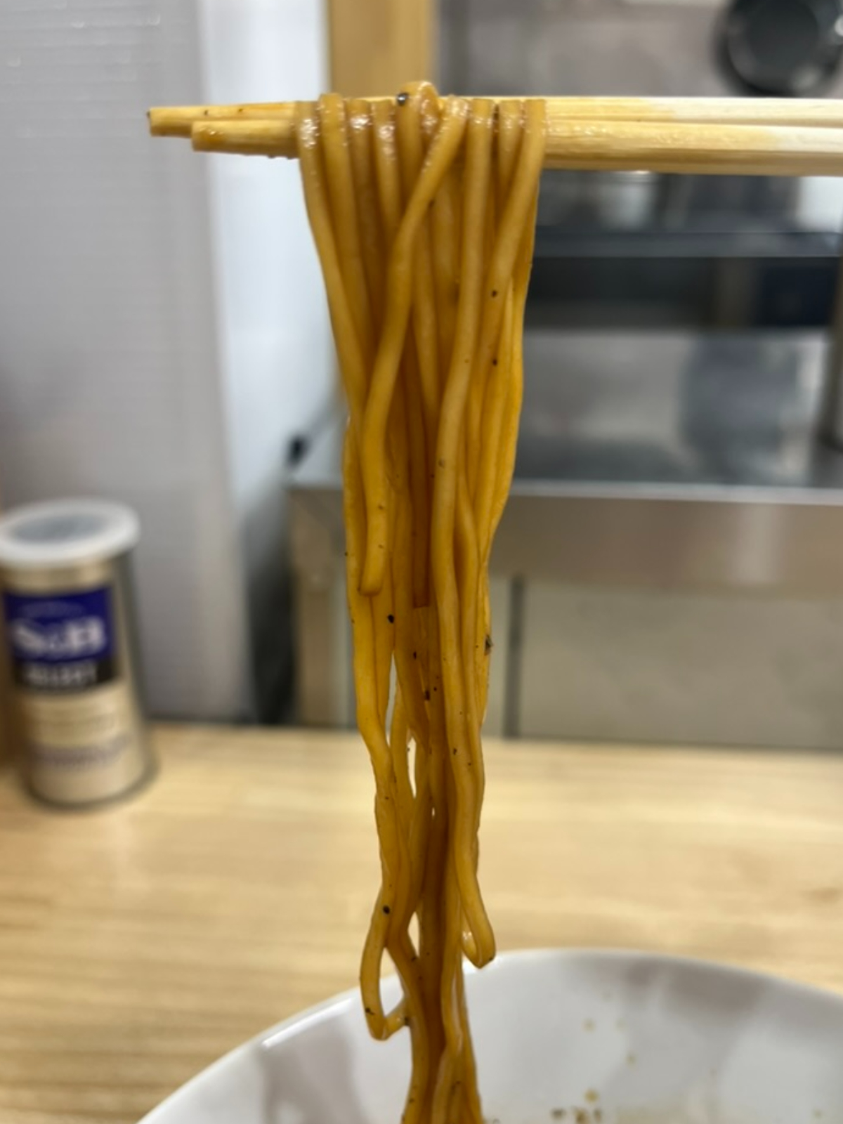 古町めんの坊麺上げ