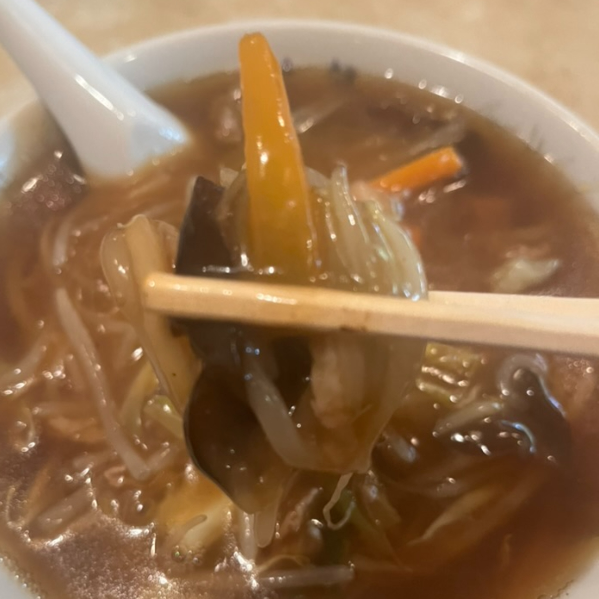 栄龍餡掛けモヤシ炒め