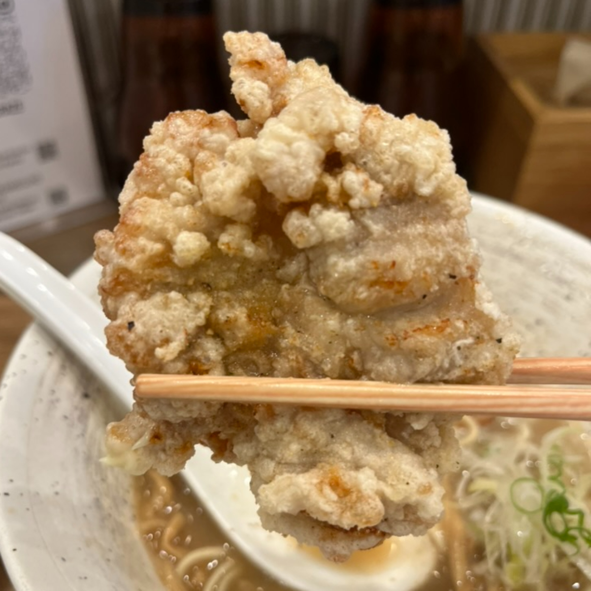 麺屋栩羚廚旨塩唐揚