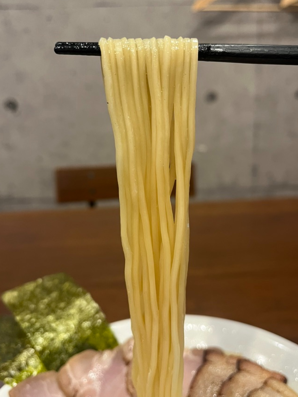 伊東中華そば麺上げ