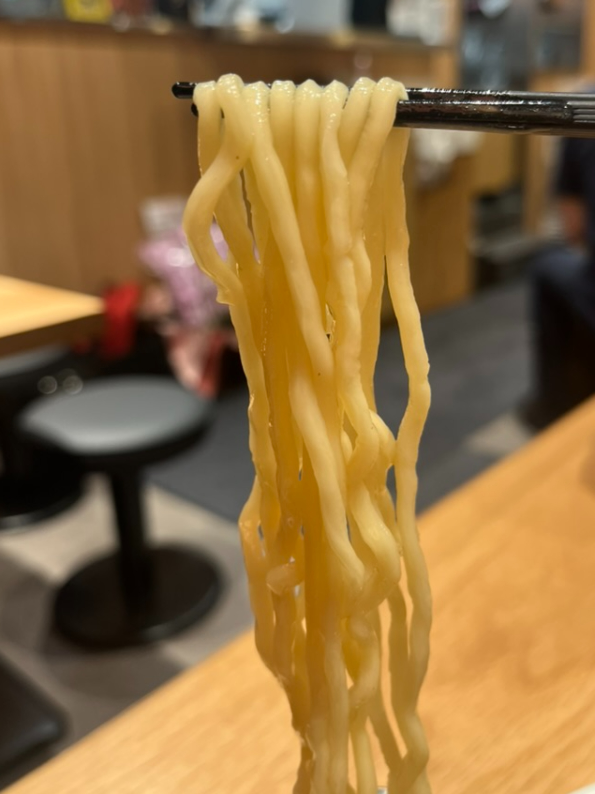津軽煮干ひらこ屋麺上げ