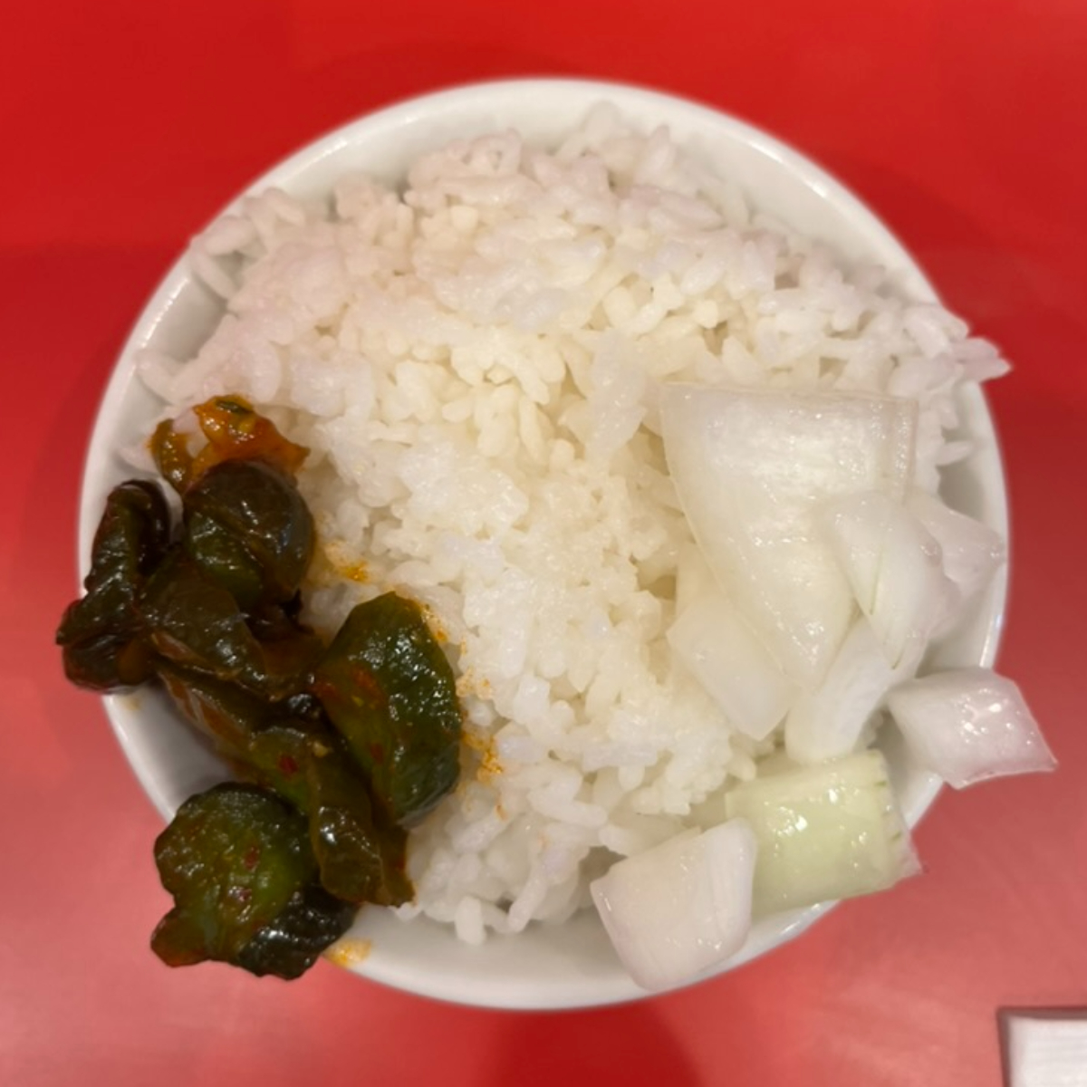 大輝家直伝家系ラーメン大﨑家末広町店ライス