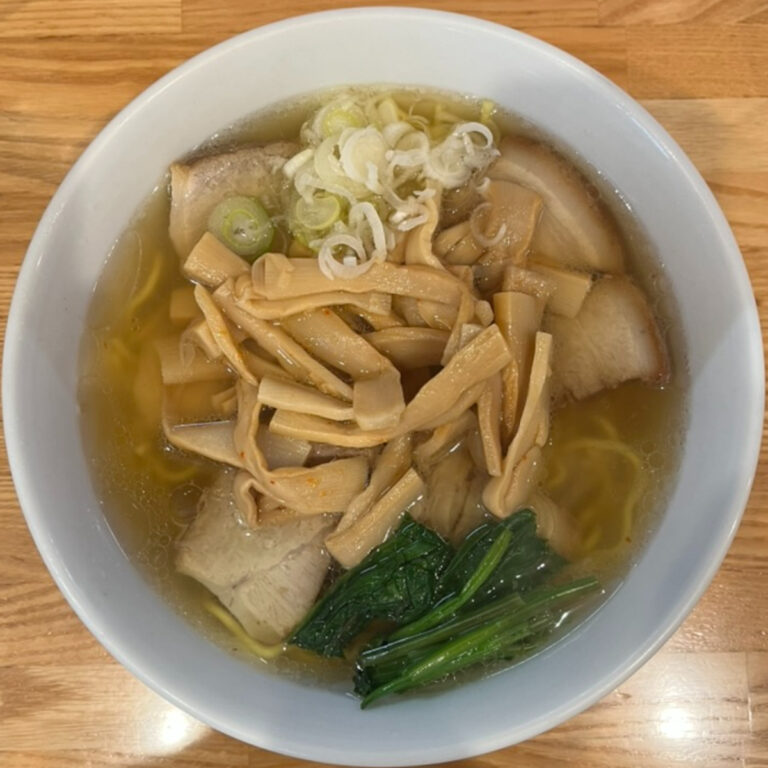 ぜんやチャーシューメンマラーメン