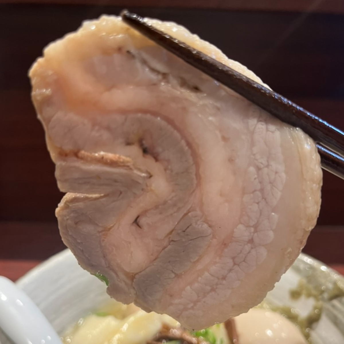 らぁ麺花筏バラロールチャーシュー