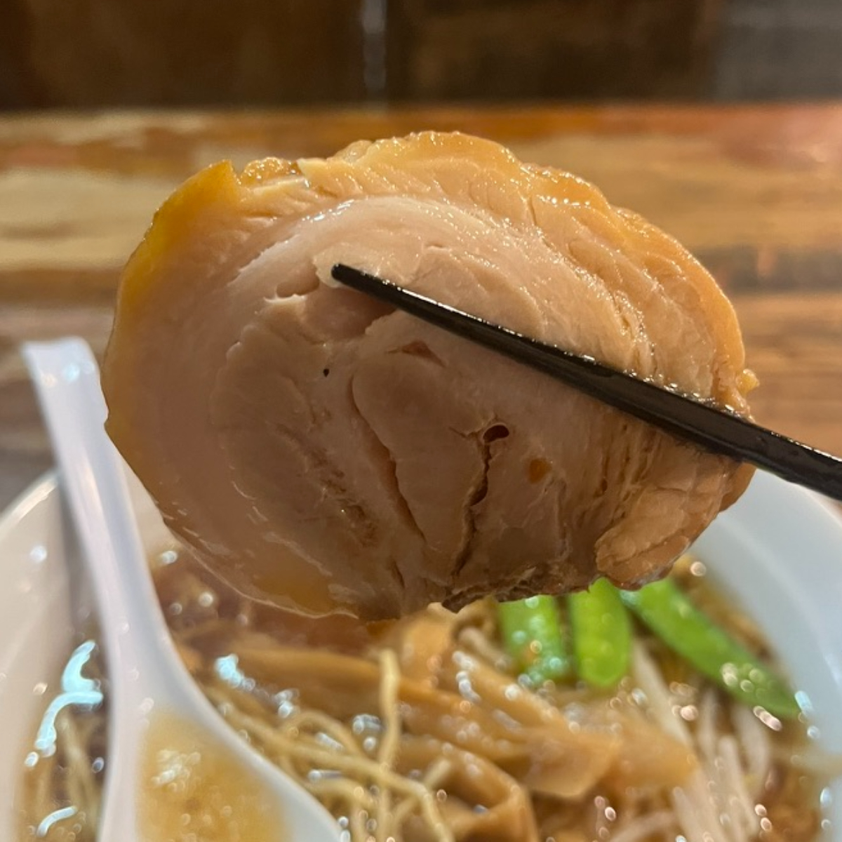 かおたんラーメンえんとつ屋南青山店チャーシュー