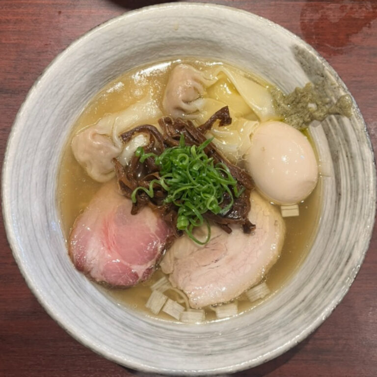 らぁ麺花筏特製らぁ麺塩