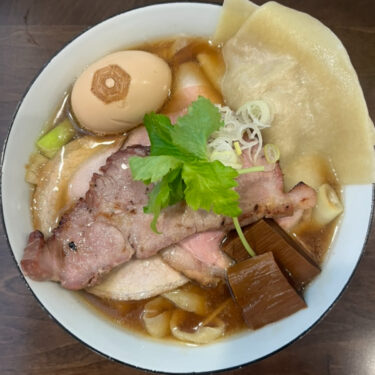 手打麺祭かめ囲特製手打中華蕎麦醤油