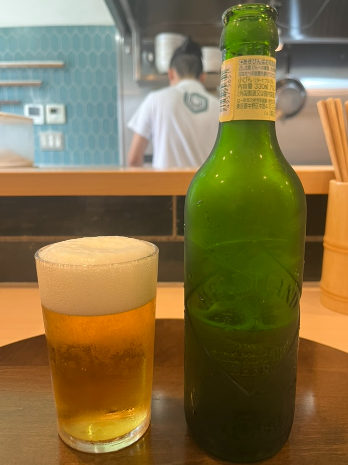 手打麺祭かめ囲ビール