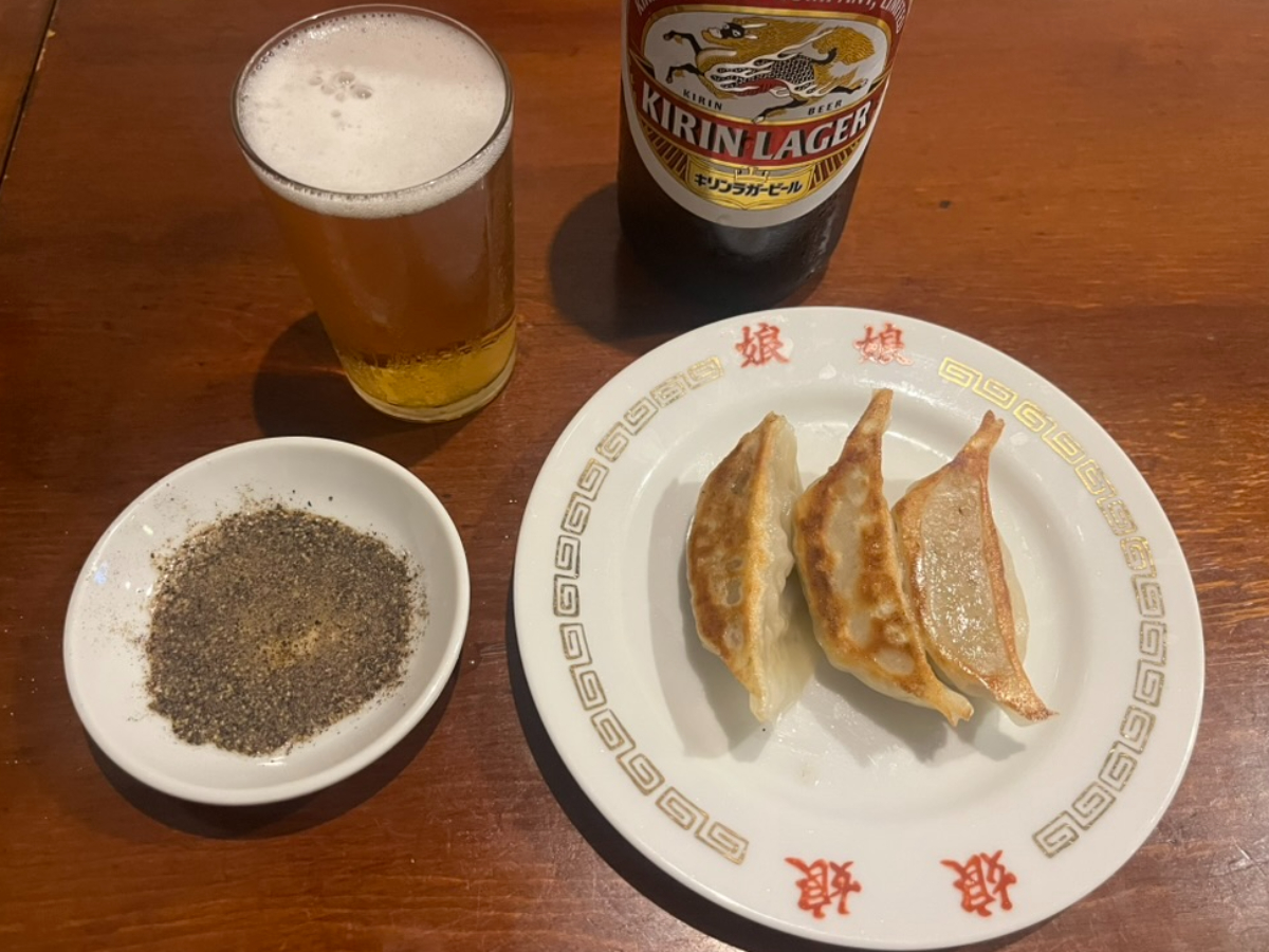 娘娘浦和仲町店餃子3個