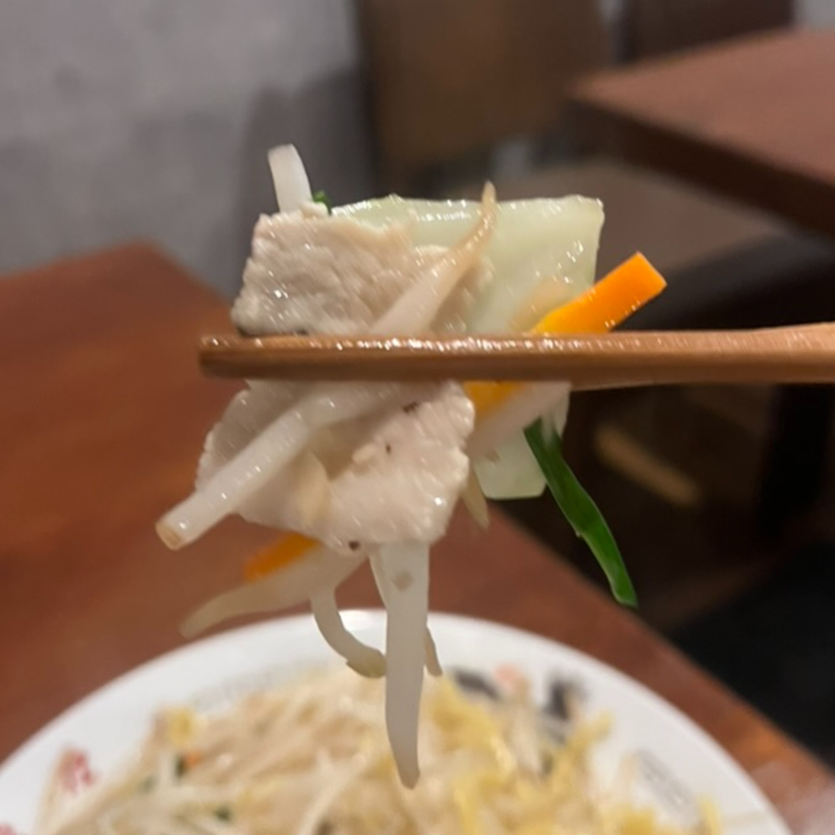 娘娘浦和仲町店炒麺具材