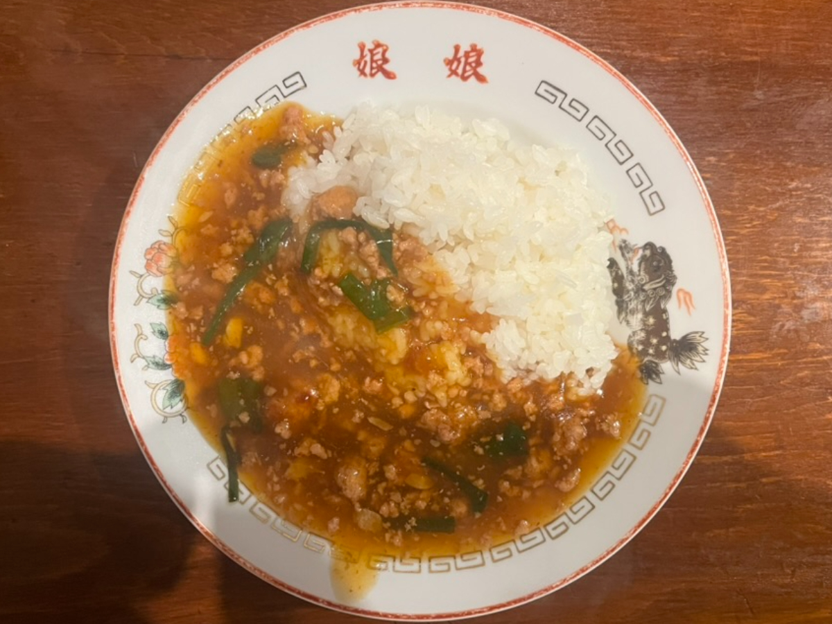 娘娘浦和仲町店半スタカレー