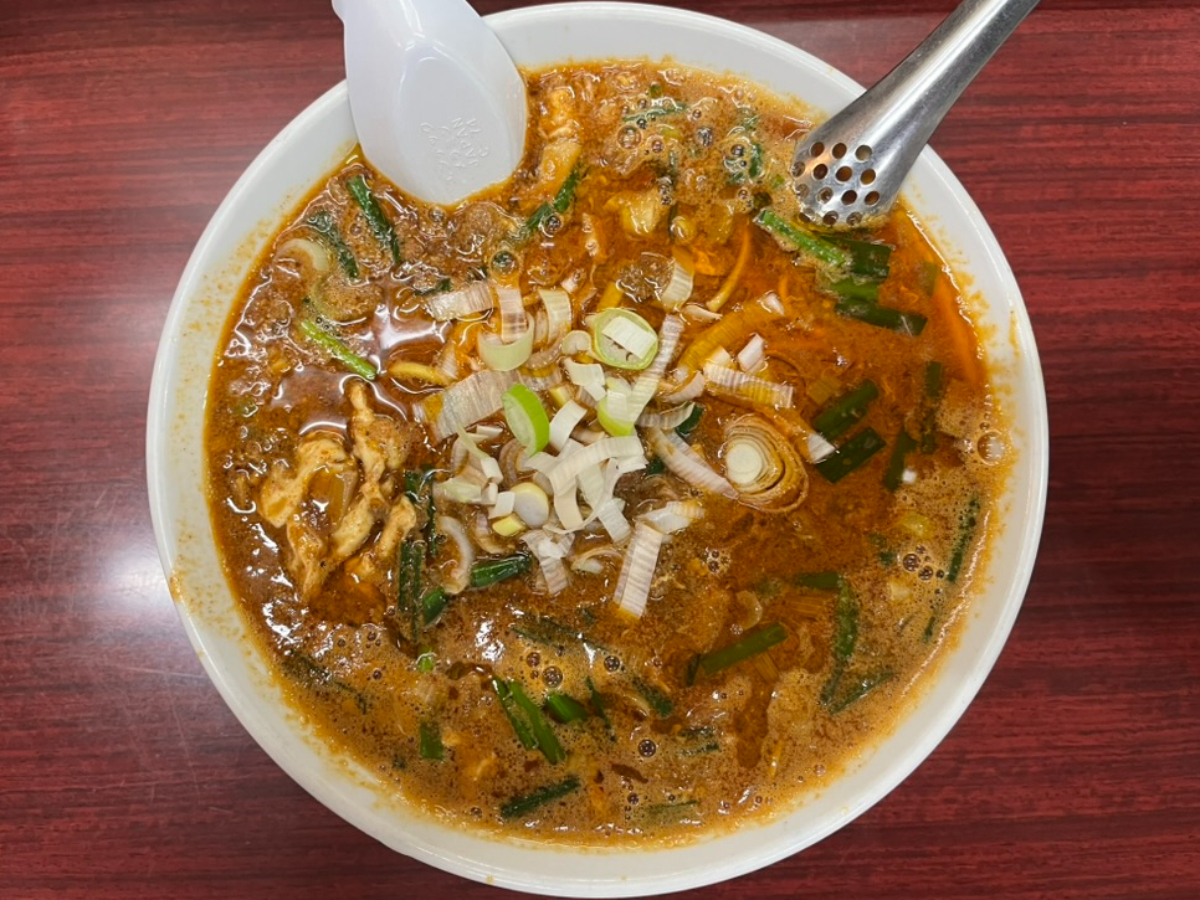 鶏こく中華すず喜宮崎辛麺風